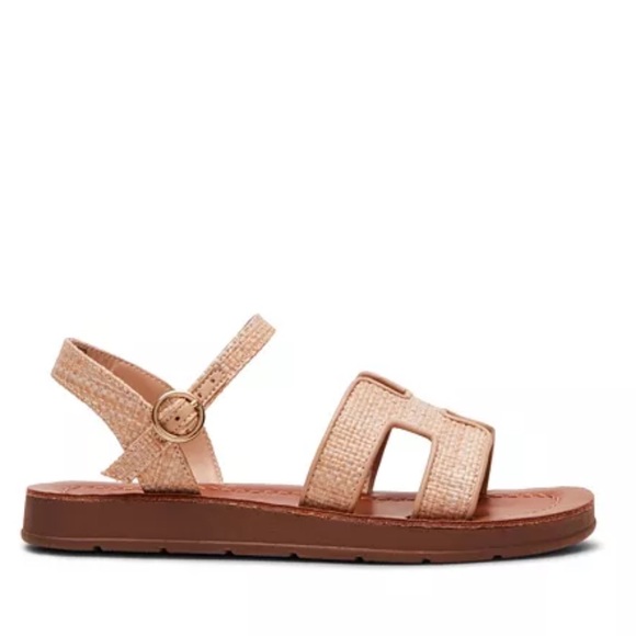 Steve Madden Little Girls Jharrlow Flat Sandals size 2 - Picture 6 of 9